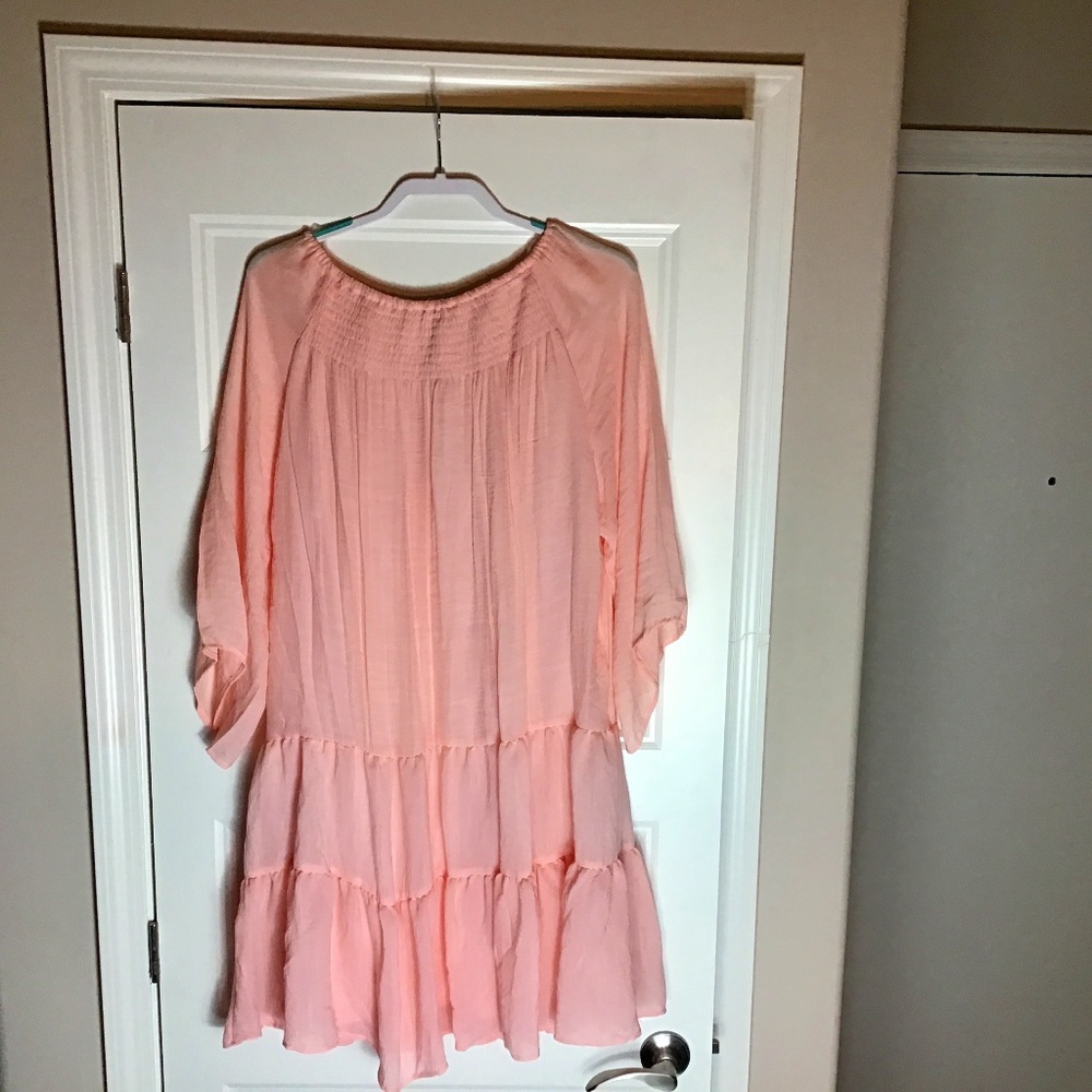 Belk Pink Ruffle Dress